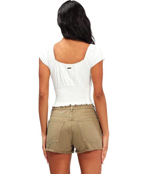 View 4 of 4 Billabong Women's Cruisin Along Denim Short in Sage