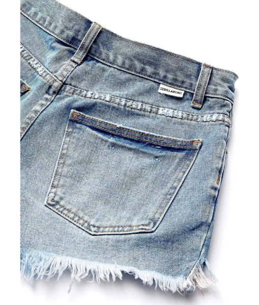 View 5 of 6 Billabong womens Drift Away Denim Shorts in Indigo Rinse