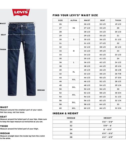 View 5 of 5 Levi's Men's 559 Relaxed Straight Fit Jean in Navarro