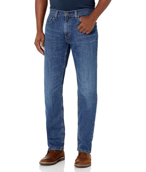 View 1 of 4 Levi's Men's 559 Relaxed Straight Fit Jean in Steely Blue