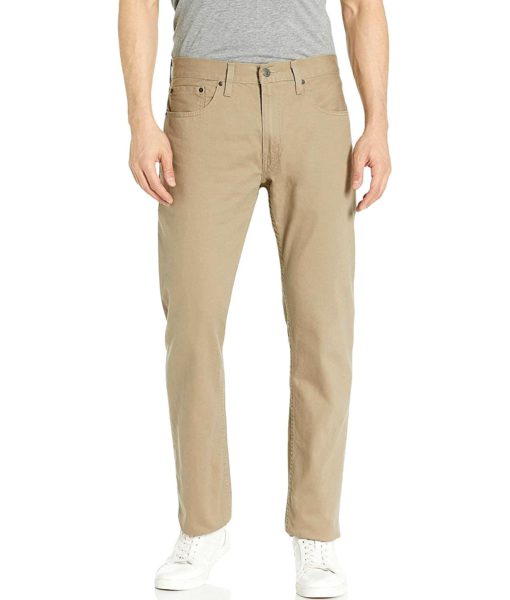 View 1 of 4 Levi's Men's 559 Relaxed Straight Jean in Timberwolf Twill