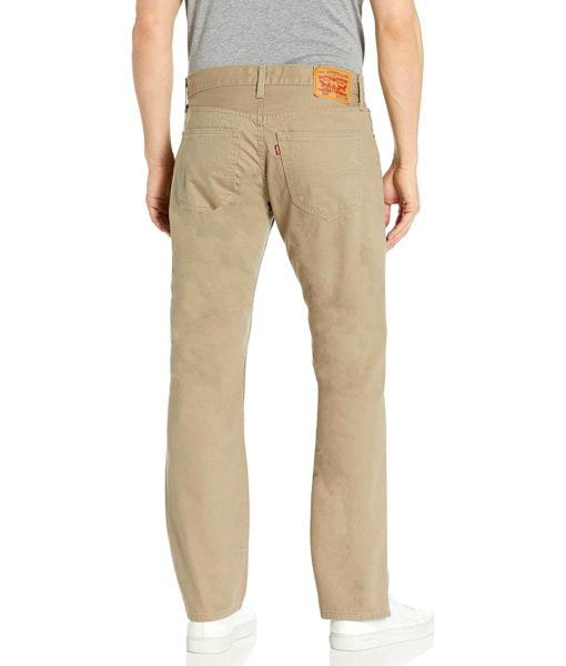 View 2 of 4 Levi's Men's 559 Relaxed Straight Jean in Timberwolf Twill