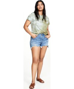 View 5 of 6 Levi's Women's Premium 501 Original Shorts in Athens Mid Short