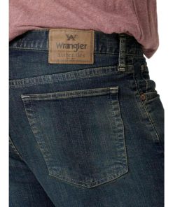 View 5 of 5 Wrangler Authentics Men's Classic Relaxed Fit Five Pocket Jean Short in Moonlight