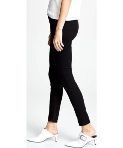 View 4 of 6 7 For All Mankind Women's Ankle Skinny Jeans in Black