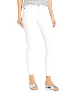 View 1 of 5 AG Adriano Goldschmied Legging Ankle Super Skinny Jeans in White