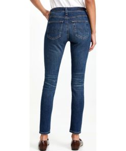 View 3 of 6 AG Adriano Goldschmied Women's Farrah Skinny Ankle Jeans in 7 Years Clover