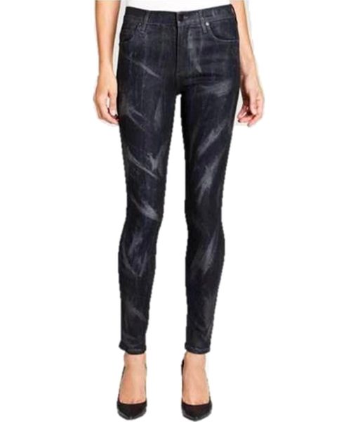 View 1 of 4 Citizens of Humanity Rocket High Rise Lacquered Jeans in Black