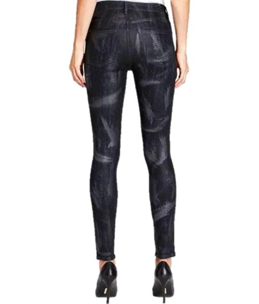 View 2 of 4 Citizens of Humanity Rocket High Rise Lacquered Jeans in Black