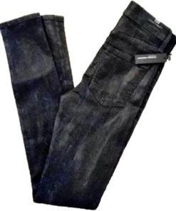 View 3 of 4 Citizens of Humanity Rocket High Rise Lacquered Jeans in Black