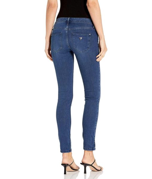 View 3 of 7 GUESS Power Low Rise Stretch Skinny Fit Jean in Cuesta