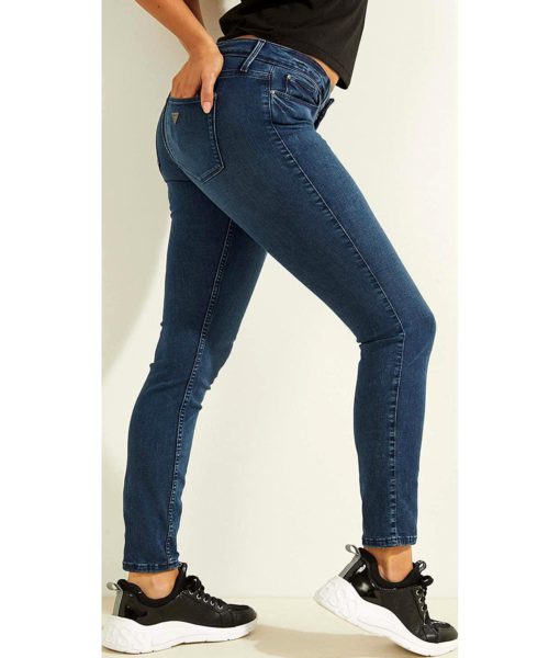 View 4 of 7 GUESS Power Low Rise Stretch Skinny Fit Jean in Cuesta