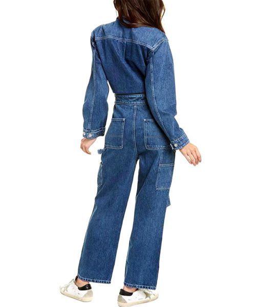 View 2 of 2 HUDSON Jeans Denim Utility Jumpsuit in Tempted