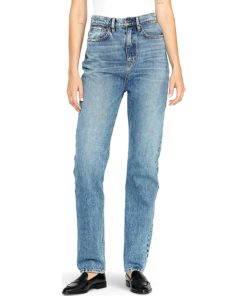 View 4 of 5 HUDSON Jeans Elly Extreme High Rise Tapered Leg Jean in Undo