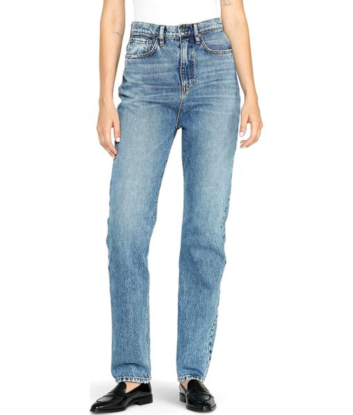 View 4 of 5 HUDSON Jeans Elly Extreme High Rise Tapered Leg Jean in Undo