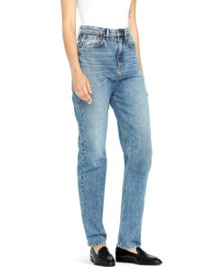 View 5 of 5 HUDSON Jeans Elly Extreme High Rise Tapered Leg Jean in Undo