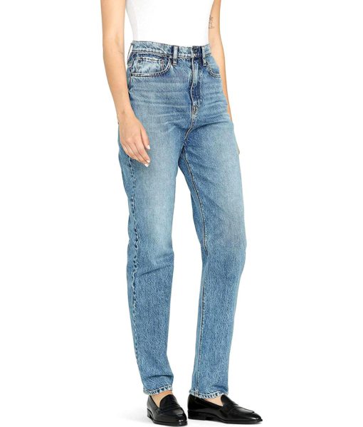 View 5 of 5 HUDSON Jeans Elly Extreme High Rise Tapered Leg Jean in Undo