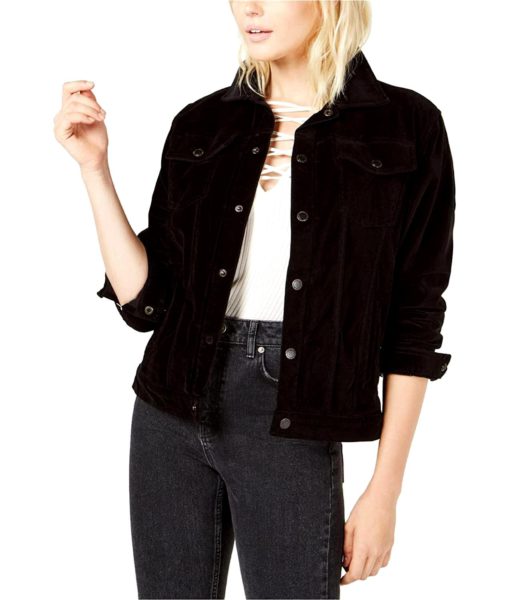 View 1 of 1 HUDSON Womens Trucker Jacket in Black