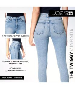 View 4 of 4 Joe's Jeans Women's The High Rise Twiggy in Infinite