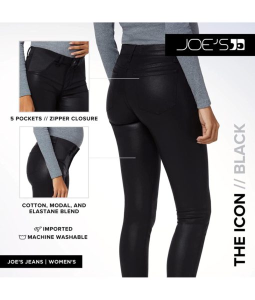 View 4 of 4 Joe's Jeans Women's The Icons in Black