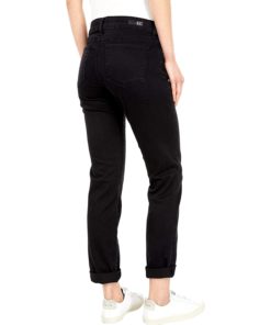 View 3 of 4 KUT from the Kloth Catherine Boyfriend Jeans in Black