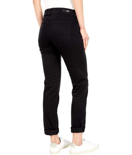 View 3 of 4 KUT from the Kloth Catherine Boyfriend Jeans in Black