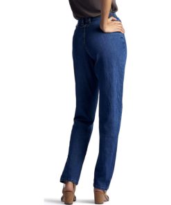 View 3 of 3 Lee Missy Relaxed-Fit Tapered-Leg Jean in Pepper Stone