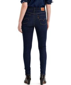 View 3 of 4 Levi's Women's 720 High Rise Super Skinny Jeans Pants in Indigo Daze