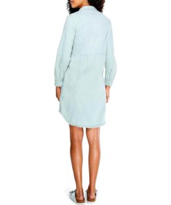 View 3 of 3 NIC+ZOE Denim Day Casual Dress in Pale Denim