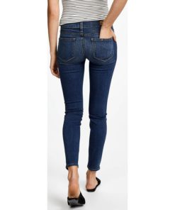 View 4 of 6 PAIGE Denim Women's Transcend Verdugo Ultra Skinny Ankle Jeans in Tristan