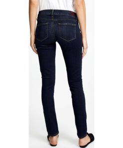 View 3 of 5 PAIGE Denim Women's Transcend Verdugo Ultra Skinny Maternity Jeans in Nottingham Blue