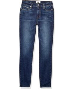 View 3 of 6 PAIGE Women's Hoxton High Rise Ultra Skinny Fit Ankle Jean in SoCal