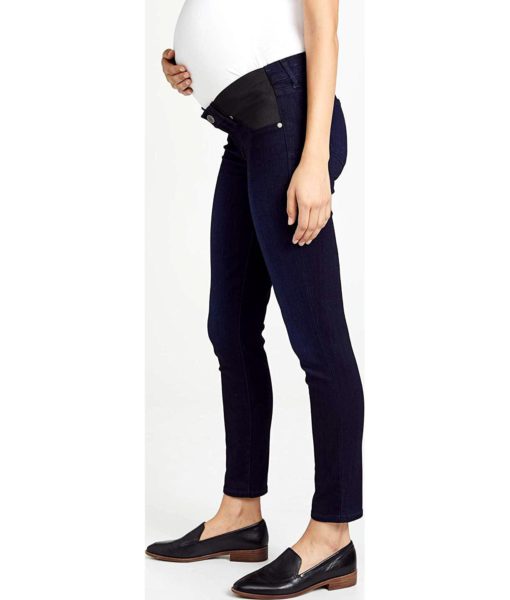 View 4 of 5 PAIGE Women's Maternity Verdugo Ankle Jean in Lana