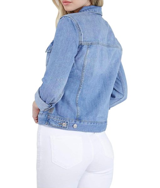 View 4 of 4 PAIGE Womens Rowan Denim Jacket in Lonestar