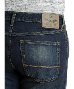 View 4 of 6 Wrangler Authentics Men's Relaxed Fit Boot Cut Jean in Riptide