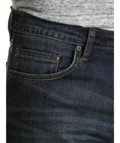 View 5 of 6 Wrangler Authentics Men's Relaxed Fit Boot Cut Jean in Riptide