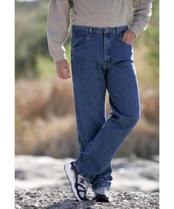 View 5 of 5 Wrangler Mens Relaxed Fit Jeans in Antique Indigo