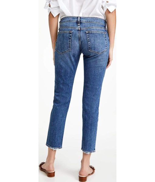 View 3 of 6 rag & bone Dre Low Rise Boyfriend Jeans in Julienne