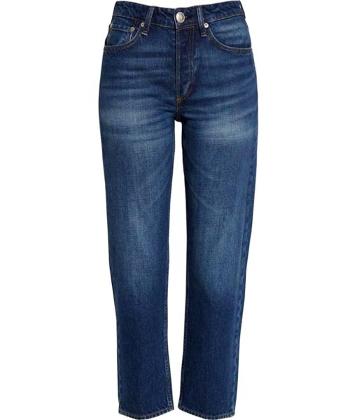 View 5 of 5 rag & bone Women’s Maya High Rise Ankle Slim Straight Leg Jeans in Jasper