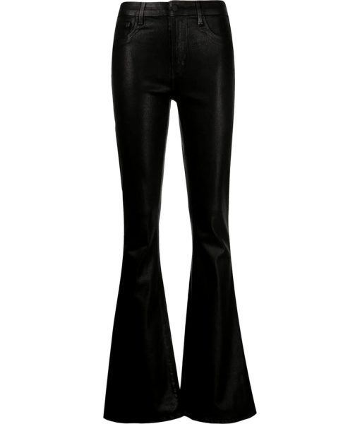 View 1 of 1 L'Agence Marty Flared Denim Jeans in Black